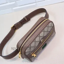 517076 Ophidia waist bags Fashion Men Woman Fanny Pack Genuine belt bag Leather Packs men Organizer Travel Necessity Unisex chest 261L