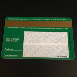 Rolex warranty card clearance 2018