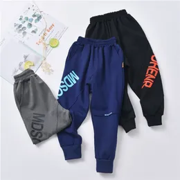 Varış Çocuk Erkek Jogger Pantolon Rahat Bahar Genç Sweatpants Sonbahar Yürüyor Junior Giysileri Boy 4 8 12Years 210622