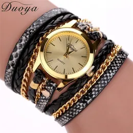Wristwatches Simple Retro Ribbon Women's Watch Set Fashion Horloges Rope Ladies Bracelet 2021 Reloj De Dama Relogio Feminino