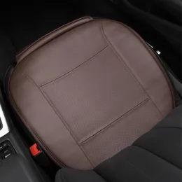 Luxury Car Seat Cushion för Audi A3 A4 A6 Q2 Q3 Q5 Interiördekoration Nappa Leather Auto Accessories Waterproof Style Seat Cove225k