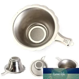 Fileiras de chá de aço inoxidável reutilizável 7.5 * 4cm para o tearom da casa