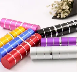 7 colors 10ml 10CC 5CC 5ML Mini Colorful line Travel Spray Perfume Bottles Refillable Portable Empty Atomiser Drop Shipping 10pcs