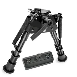 بوصة 6-9 تكتيكية الألياف الكربونية صيد الأسلوب bipod دوار مع podlock ل mount m-lok يناسب على الحراس اليدوية