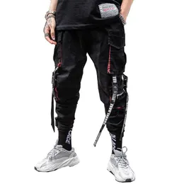 Men's Pants Sweatpants Cargo Pants Men Fitness Men HipHop New Fashion Women Black Joggers Pants Trousers Men Streetwear X0723