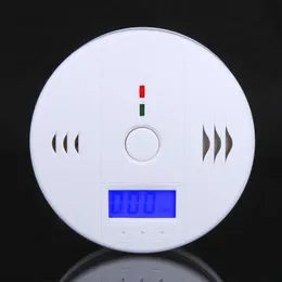 HOT! New Arrival !! LCD CO Carbon Monoxide Poisoning Sensor Monitor Alarm Detector White