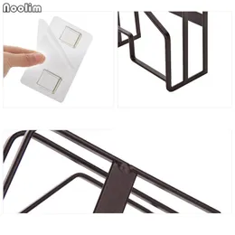 LIM Wallmounted MultiGrid Iron Cutting Board Rack Kitchen Lid Pot Drainer Knife Stand Shelves Organizer Y200429320A