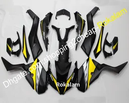 Eftermarknads karosseri för Yamaha Xmax300 2017 2018 2019 2020 2021 Xmax 300 17 18 19 20 21 Matt svart gul motorcykelfeoking (formsprutning)