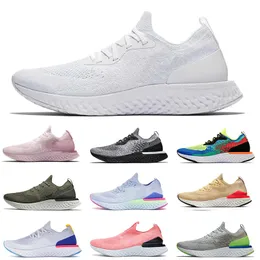 2023 Top Quality Knit Running Shoes For Mens Womens Sports Sneakers Triple White Hydrogen Blue Sapphire Hyper Pink Fashion Tr
