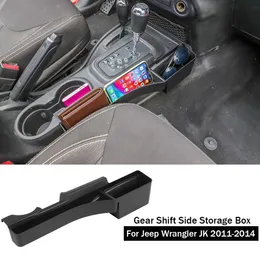 Gear Tray Gear Shift Console Side Storage Box Organizer For Jeep Wrangler JK 2011-2017 Interior Accessories