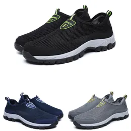 classic Men Running Shoes Black gray navy Fashion #14 Mens Trainers Outdoor Sports Sneakers Walking Runner Shoe size 39-44