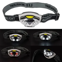 Ny Ultra Bright 6 LED 3 Modes Strålkastare Huvudlampa För Utomhus Cykling Running Camping Headlamp Torch Light 104 x2