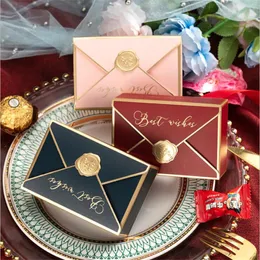 Kształt Kształt Opakowania Pudełko Pudełko Ślubne Urodziny Festiwal Boże Narodzenie Party Cukierki Favors Chocolate Box Decoration Supplies