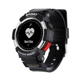 Smart Watch IP68 Vattentät Bluetooth 4.0 Dynamisk hjärtfrekvens Monitor Smart Armband för Android Ios Smart Wristwatch Tracker