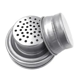 Mason Jar Shaker Lids Stainless Steel cover for Regular Mouth Mason Canning Jars Rust Proof Cocktail Shaker Dry Rub Cocktail 70mm SN2424