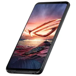 원래 ASUS ROG 5S PRO 5G 휴대 전화 게임 18GB RAM 512GB ROM Snapdragon 888+ Octa Core Android 6.78 "전체 화면 지문 ID 64.0MP HDR NFC 6000mAh 스마트 핸드폰