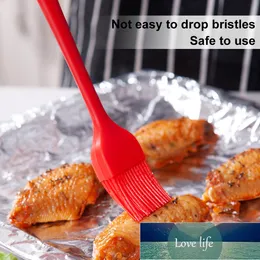 1 ADET Mutfak Emniyet BARBEKÜ Fırça Kolu Basting Fırçalar Silikon Basting Pasta Fırça Yağ Fırçaları Kek Ekmek Tereyağı Pişirme Araçları