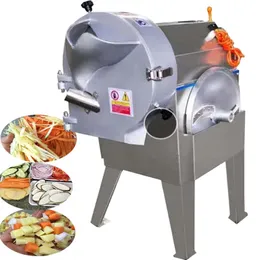2021GroßhandelspreisIndustrielle Gemüseschneidemaschine Würfelschneiden Karotte Zwiebel Kartoffelchip-Schneidemaschine Gemüseschneidemaschine2-10 mm Dicke adj