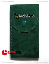 2021 Green No Boxes Rollie Storage Bag Travel Portable Protect Watch Super Editionウォッチアクセサリー126610 124060腕時計SWSSTIME B2