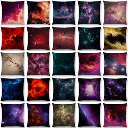Kudde / dekorativ kudde 2021 Amazing Night Sky Gorgeous Nebula Distant Galaxy Mysterious Universe Kuddehölje Heminredning Sofa Kasta Väska