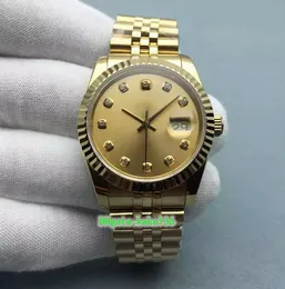 Fashion Watch High Quality Ladies Wristwatches 279178 31mm 36mm Gul Guld Diamant Jubilee Bracele 2813 Rörelse Mekanisk Automatiska Ladies Kvinnors Klockor