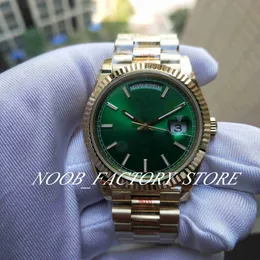 Supe GM Wersja fabryczna Zegarek 40mm 228238 Wristwatches Automatic Cal.3255 Men 904L Steel Green Dial Boże Narodzenie Zegarki Oryginalne Prezent Plastic Box