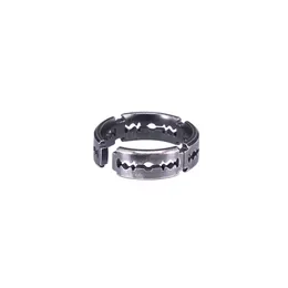 Originaldesign 925 Sterling Silver Razor Blade Ring Män och Kvinnor Tail Ring Pekfinger Personlig Kreativ present