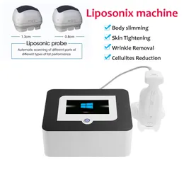 HIFU Skóra Dokręcanie Liposonix Maszyna ultradźwiękowa Ultrasound Ciało Konturowanie sprzęt kosmetyczny Wyeliminuj 1-2 cale od ich talii