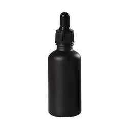 5ml 10ml 15ml 20ml 30ml 50ml 100ml Multi-Szie-Spot-Glas-meiratete schwarze Dropper-Flasche ätherische Ölflasche Kosmetische Unterabfüllung