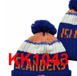 2021 Islanders Hóquei Red Beanie North American Team Side Patch Winter Winter Sport Knit Chapéu Crânio Caps A