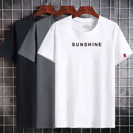 Men T Shirt 2021 Summer Slim Fit Fashion Designer Tops Casual Men Clothes Oversized Graphic Vintage Male Cotton TShirts S - 6XL G1229