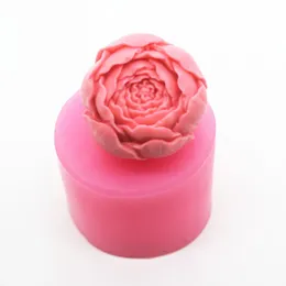 花ケーキ型バラの形状シリコン型シリコンチョコレート型手作りDIYツール1221537