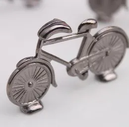 2021 kreatywny Vintage rowerowy stolik rowerowy uchwyt na wizytówkę nazwa numer wesele klips do notatek dekoracje restauracji
