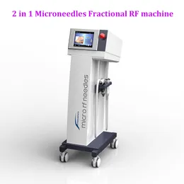 2 في 1 كسور الوجه رفع المهنية rf microneedle آلة تشديد الجلد معدات التجميل للبيع