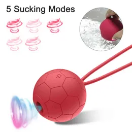 NXY Adult toys Clit Sucker Soccer Shape Vagina Sucking Vibrator Female Clitoris Stimulator Blowjob Oral Nipple Sex Toys for Adults 18 Women 1130