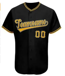 Custom Baseball Jersey Personlig Stitched San Francisco Georgia Kansas Namn och nummer Kortärmad Sport Uniform Vuxen