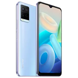 Oryginalny Vivo Y32 4G LTE Telefon komórkowy 4GB RAM 64 GB 128GB ROM OCTA Core Snapdragon 680 Android 6.51 "LCD Pełny ekran 13.0mp 5000 mAh Identyfikator FingerPrint Twarz Wake Smart Telefon komórkowy