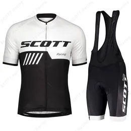 프로 자전거 팀 Scott 사이클링 저지 사이클 의류 도로 자전거 셔츠 스포츠 옷 Ropa Ciclismo Bicicletas Maillot Bib 반바지