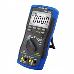 Freeshipping True RMS AutoRanging Probe Digital Multimeter med NCV + HP-605A Klämadapter 600A AC / DC strömkraft LED 45mm