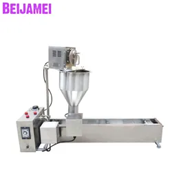 Beijamei Commercial Donut Making Machine Electric Donut Forming Machine Automatisk Donut Fryer 110V 220V Till Salu