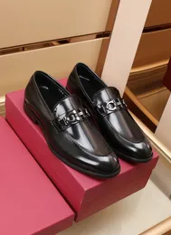 Męska Sukienka Buty Moda Prawdziwej Skóry Dorywczo Mokasyny Dżentelmenów Marka Formalna Biznes Oxfords Travel Walk Comfort Mieszkanie Rozmiar 38-44