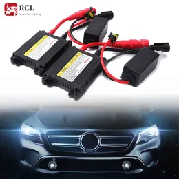 2Pcs 35W 55W Ignition Unit Block H1 H3 H7 H8 H9 H11 9005 9006 H4 Hid Digital Xenon Universal Ballast Conversion Kit