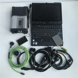 Topprankade 2021.06V Diagnostiska verktyg MB SD Connect C5-stjärndiagnos 5 Installerad väl i X200T 4G Laptop HDD / SSD X-Entry / DAS / WIS / EPC redo att fungera