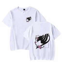 フェアリーテールホットアニメファッションカジュアルヒップホップユニックスTシャツY0809