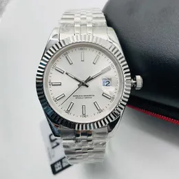 MENS Automatyczne zegarki mechaniczne 41 mm pełna stal nierdzewna Bransoletka Data Najwyższej jakości zegarek na rękę Sapphire Super Luminous U1 zegarek