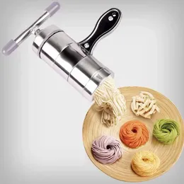 Authentic household stainless steel press nest machine multifunctional small-sized baking machine Manual Noodle Makers