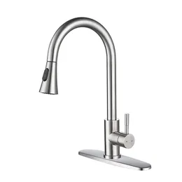 US STOCK Kitchen Faucet with Pull Out Spraye a04