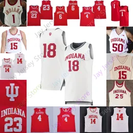 Indiana Hoosiers Basketballtrikot NCAA College Rob Phinisee Xavier Johnson Michael Durr Parker Stewart Thompson Anunoby Gordon Zeller Crawford Thomas Leal