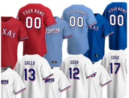 Joey Gallo Jersey Adrian Beltre Rougned Odor Shin-Soo Choo Nolan Ryan Elvis Andrus Andrus Ronald Guzman Rodriguez Gibson 야구 유니폼