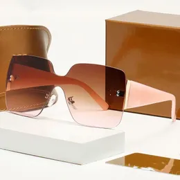 2021 Luxur Top Kwaliteit Klassieke Vierkante Zonnebril Designer Merk Mode Womens Zonnebril Eyewear Metal Glass Lenzen met Doos 1988